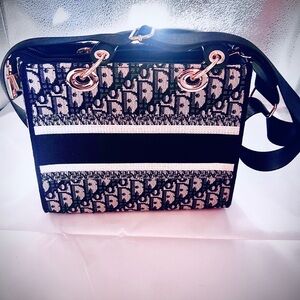 Designer Monogram Crossbody Bag